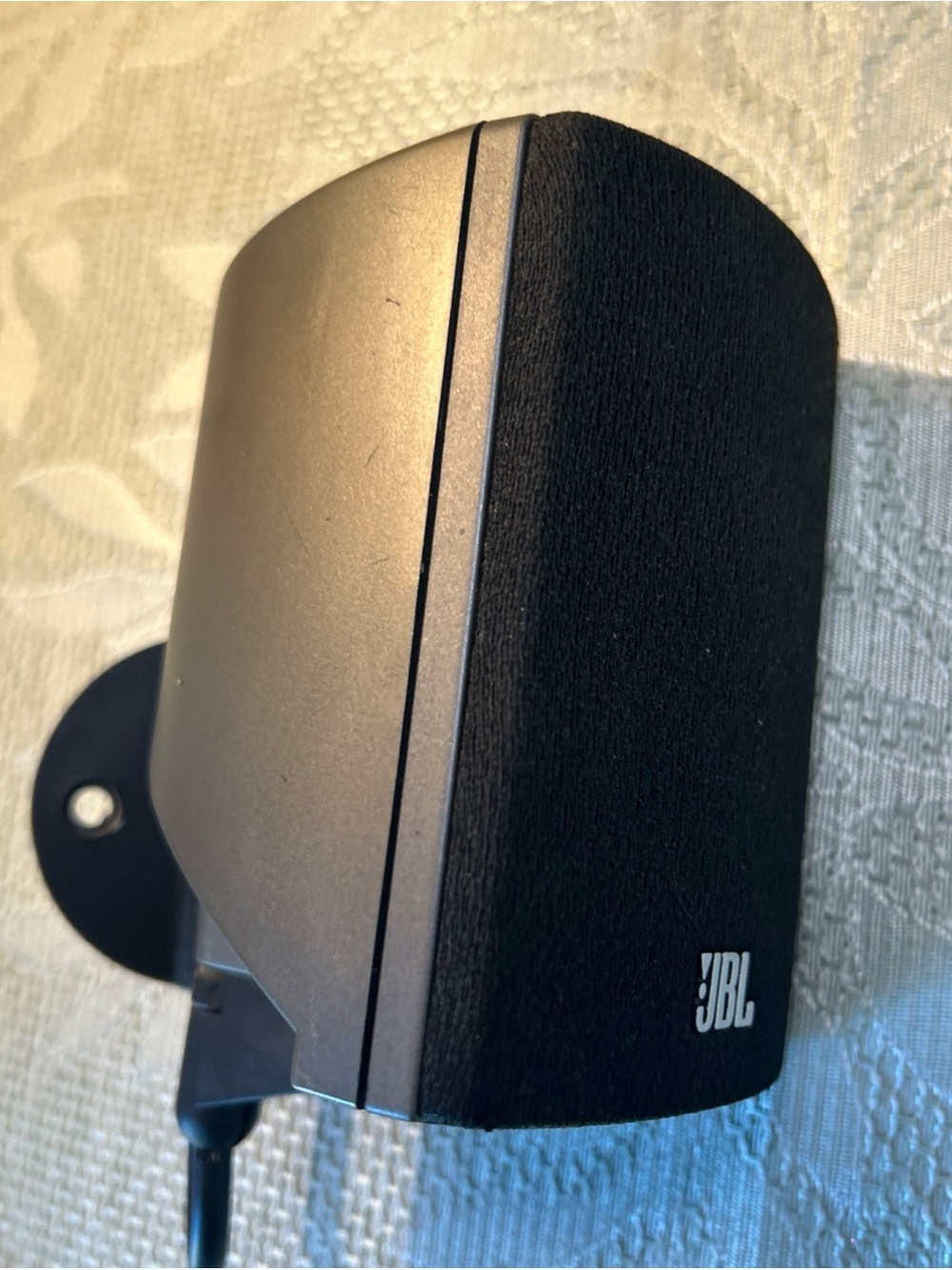 JBL Silver and Black Compact Wall Speaker